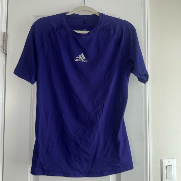 Adidas Women’s Dri Fit Purple Tee - Picture 1 of 1